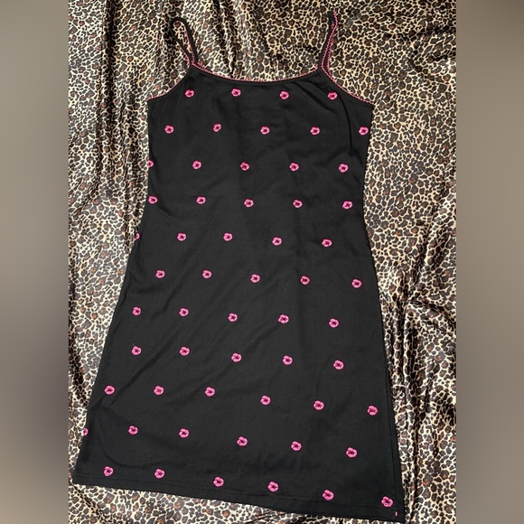 Y2k Chain Reaction Embroidered Flower Midi Dress - Picture 8 of 11